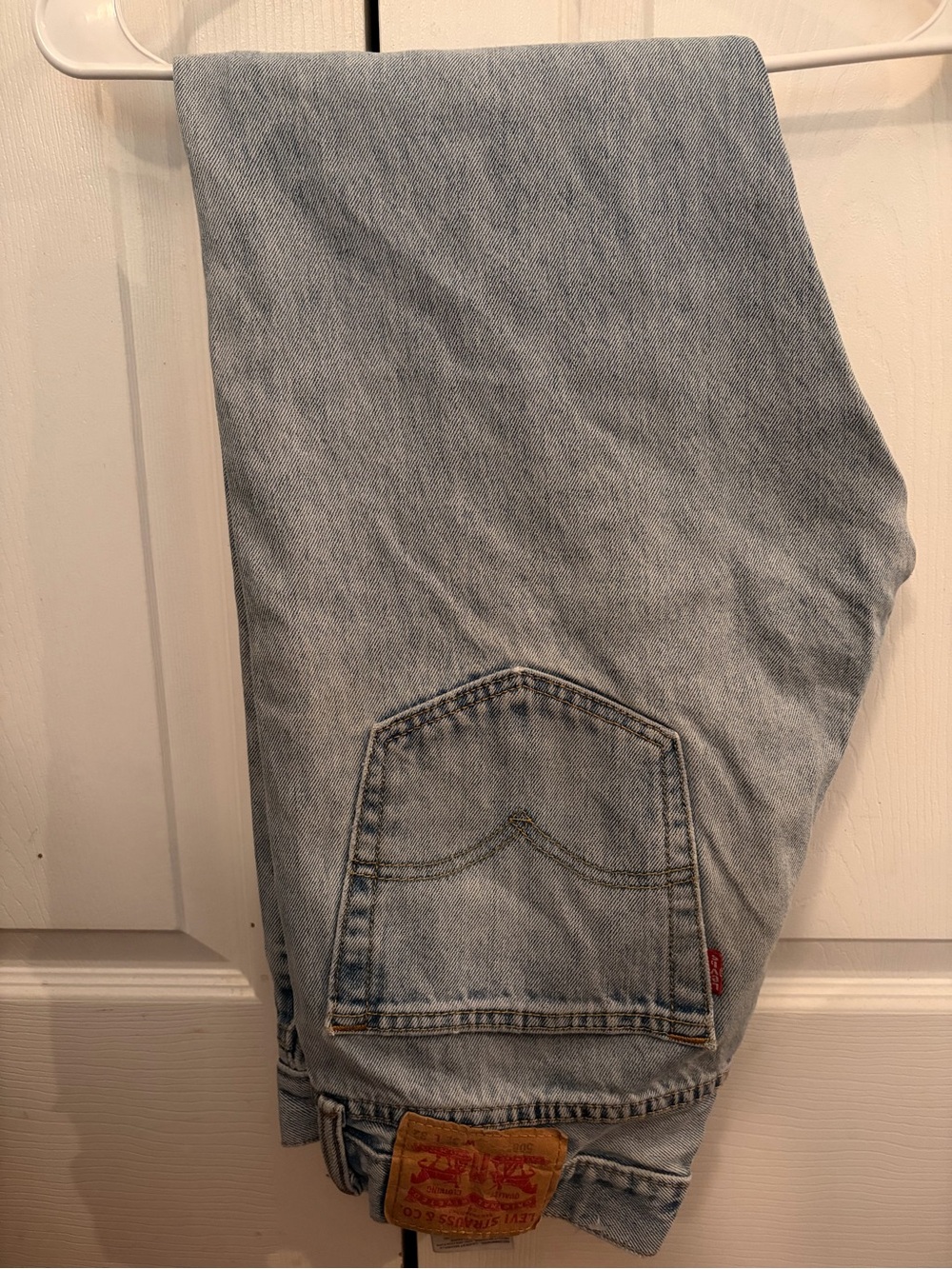 Levi's Pale Blue Denim Jeans